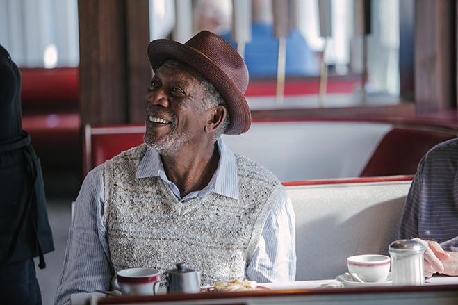 Morgan Freeman stars in Going in Style