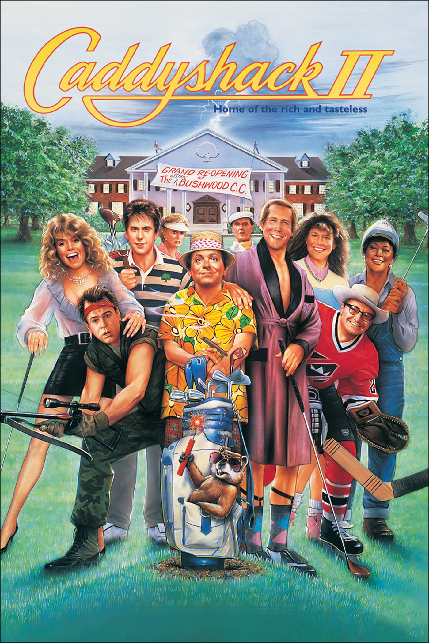 Caddyshack II keyart