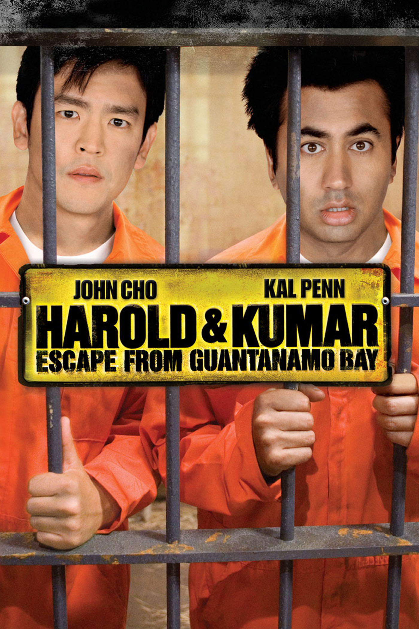 Harold and Kumar Escape from Guantanamo Bay keyart 