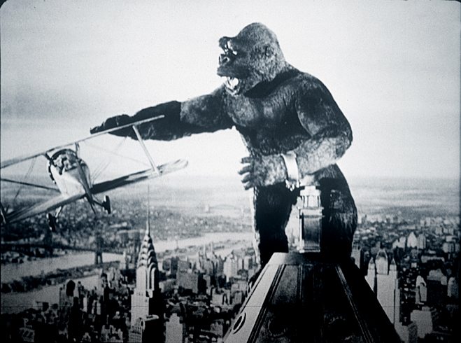King Kong attacking the Empire State Building