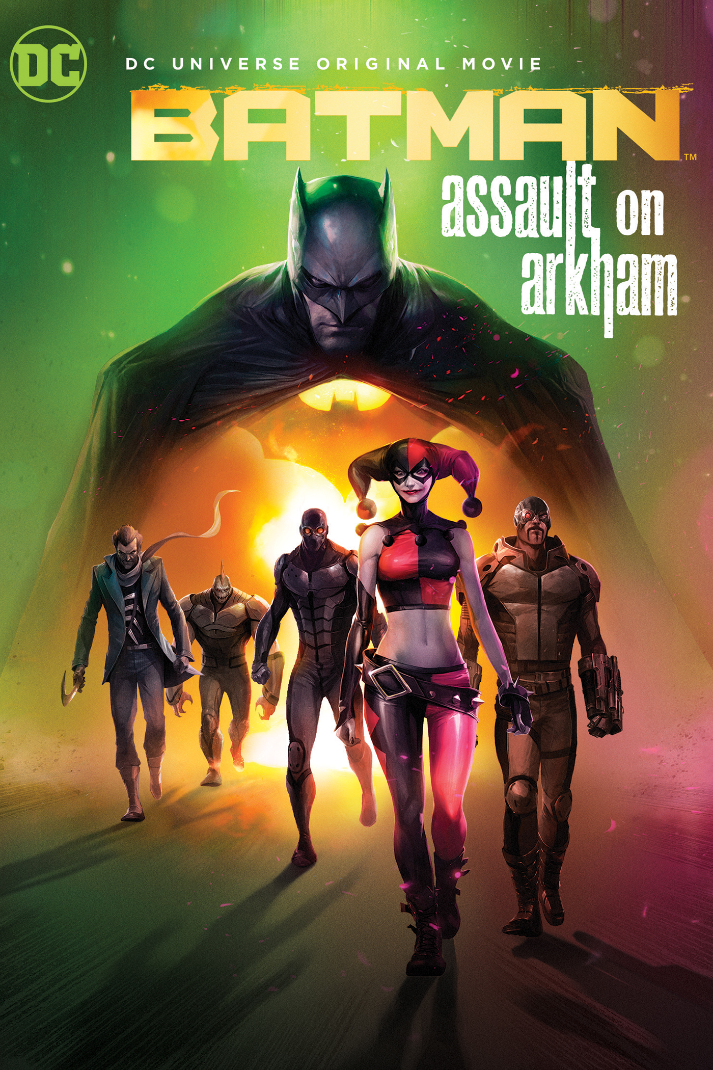 batman assault on arkham poster