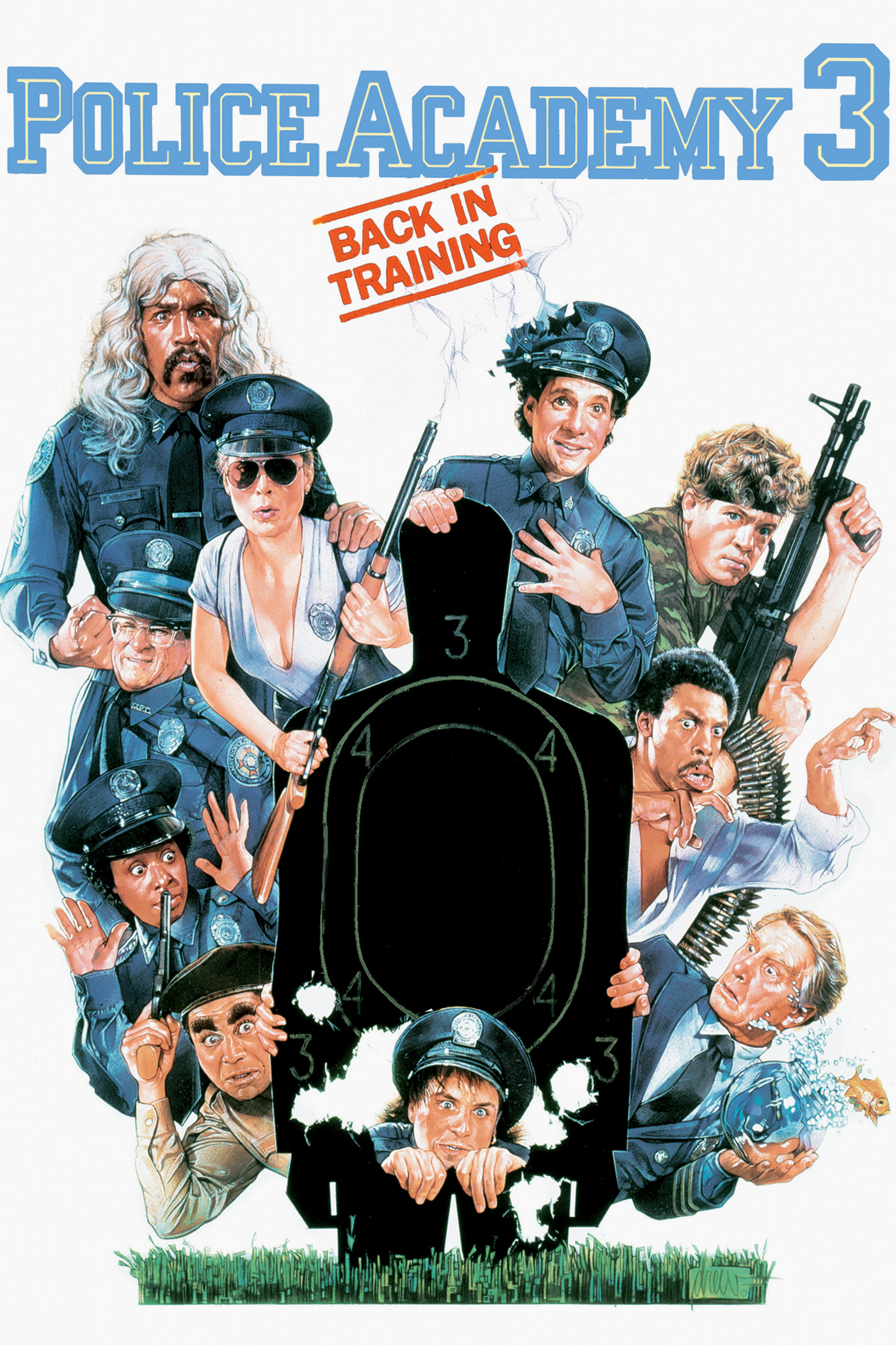 Police Academy 3: Back in Training keyart