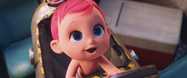 The baby in the new animated adventure \"STORKS,\" a Warner Bros. Pictures release.