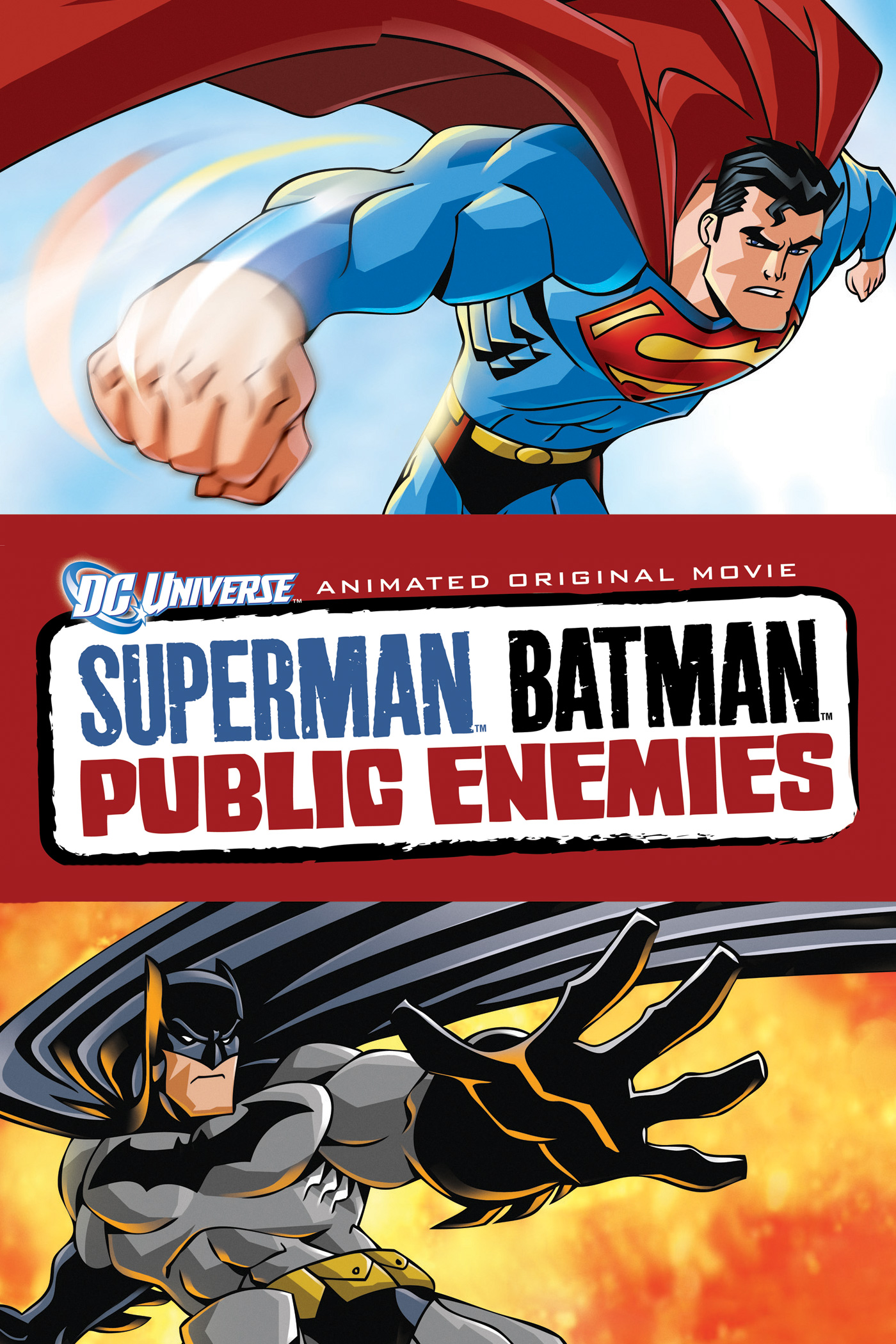 Superman Batman: Public Enemies keyart