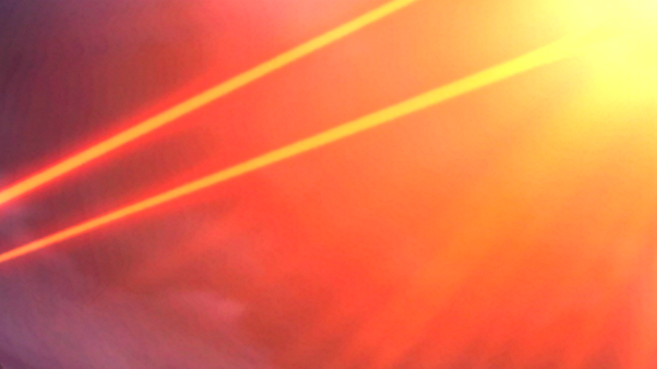 Cartoon sun rays
