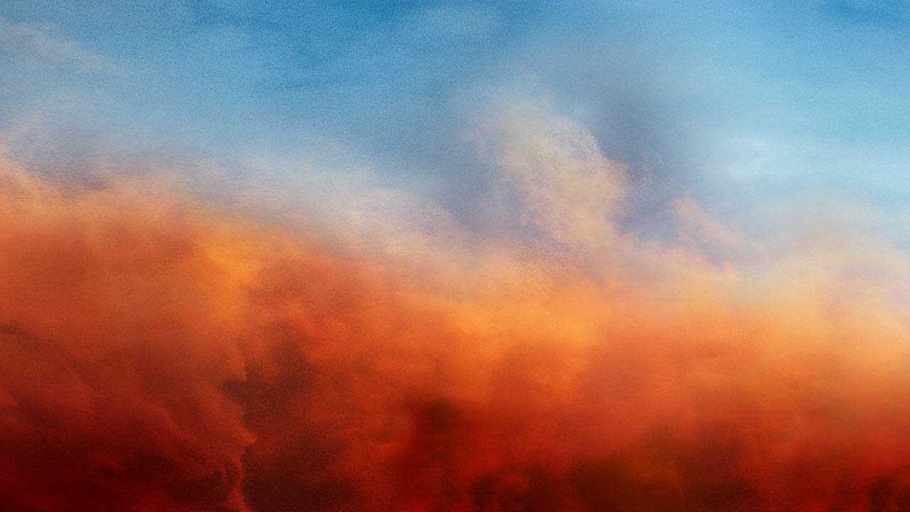 clouds at sunrise